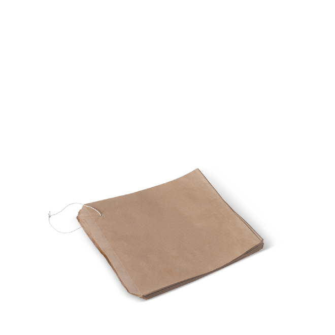 #2 BROWN FLAT BAG 238X241 QTY 500