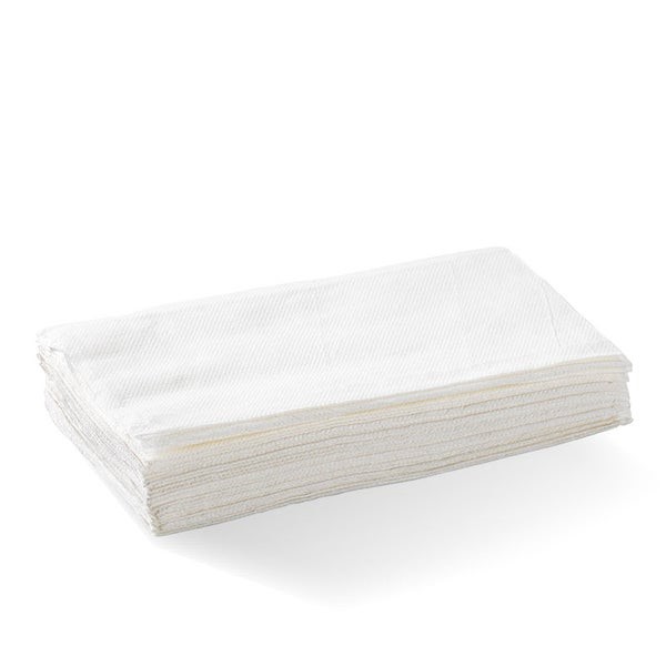 DINNER 2PLY WHITE QUILTED NAPKIN QTY 1000