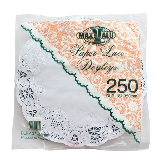 DOYLEYS PAPER LACE ROUND (260MM) QTY 2000/250