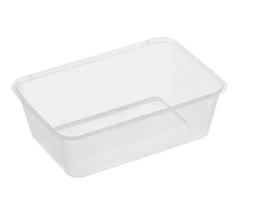  900ML RECTANGULAR CLEAR QTY 500