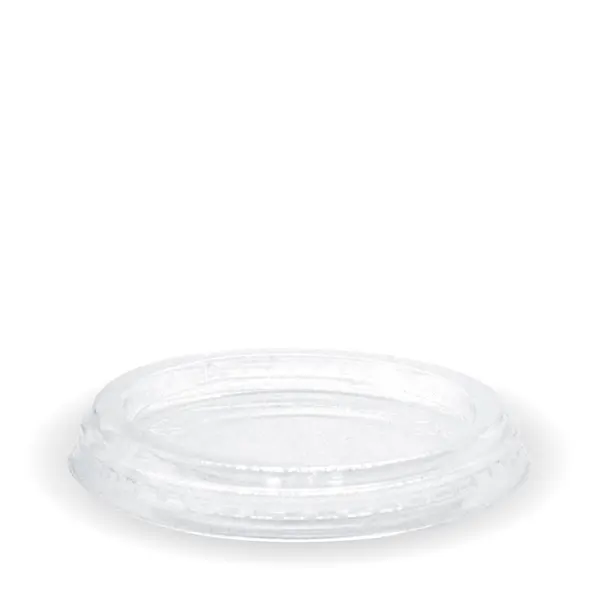 LID FLAT 60-280ML CLEAR CUP COMPASTIBLE QTY 1000/50