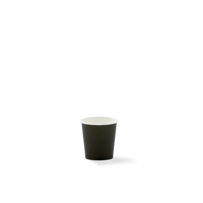 4OZ SW CUP BLACK PLA (62mm) QTY 1000/50
