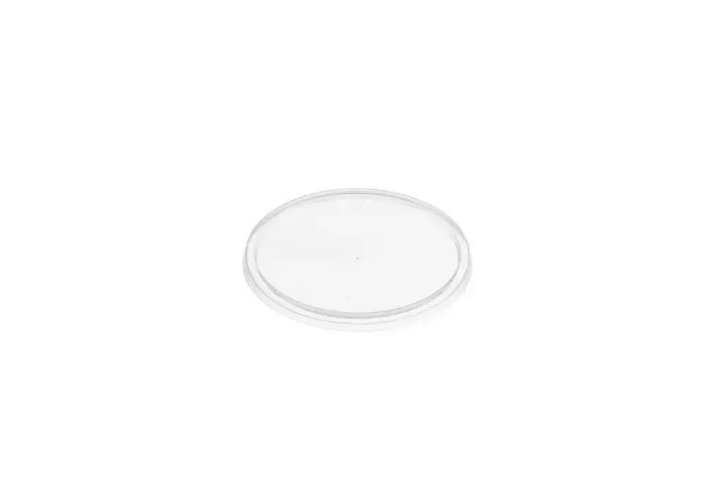 GENFAC ROUND FLAT LID(120mm) QTY 500 