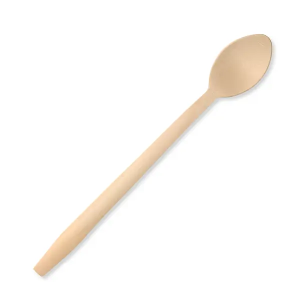 WOOD SPOON TALL 20CM QTY 2000/100 
