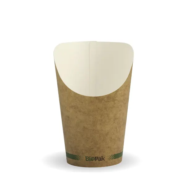 CHIPS BOX SMALL  KRAFT  GO RANGE QTY 500/50