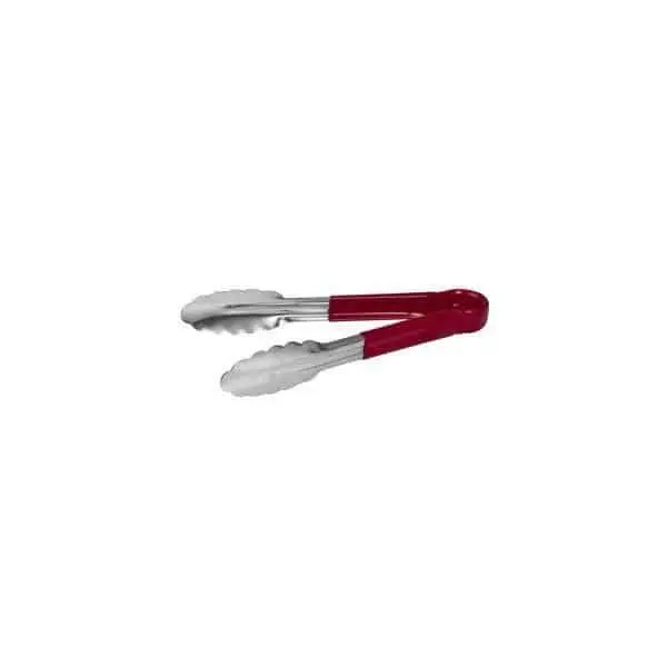  TONG COLOURED RED  230mm qty 1  