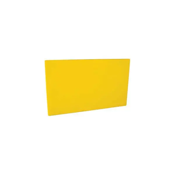 CUTTING BOARD-PE  YELLOW 300x450x13mm  Qty 1 
