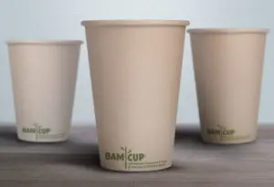 12OZ SW KRAFT BAM CUP COMPOSTABLE (90) QTY 1000  