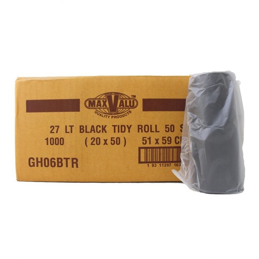 27L BIN LINER WHITE QTY 1000/50