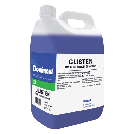 ULTRA SHINE RINSE AID 5L FOR DISHWASHING MACHINE 