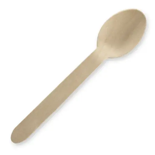 WOOD SPOON 16CM QTY 2000/100