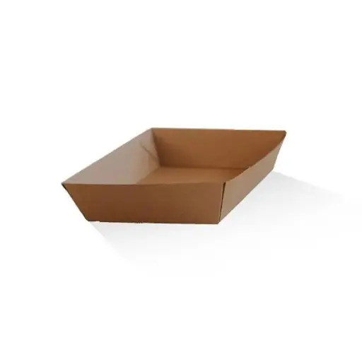 #3 TRAY CORRUGATED KRAFT (180X134X45) QTY 250/125