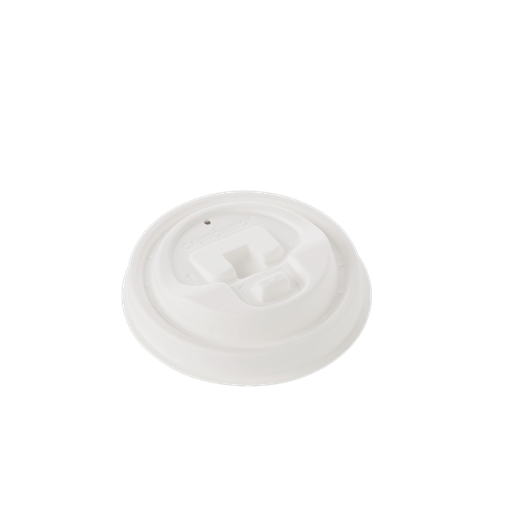 4OZ  LID SUGARCANE WHITE HOT CUP (62mm) QTY 1000/50 