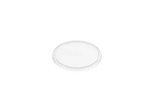 GENFAC ROUND FLAT LID(120mm) QTY 500 