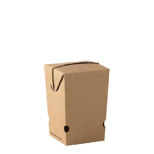 CHIPS BOX LARGE  KRAFT  GO RANGE QTY 500/50  