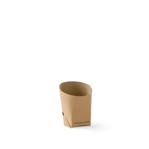CHIPS CUP  SMALL  SCOOP GO RANGE KRAFT QTY 600/50